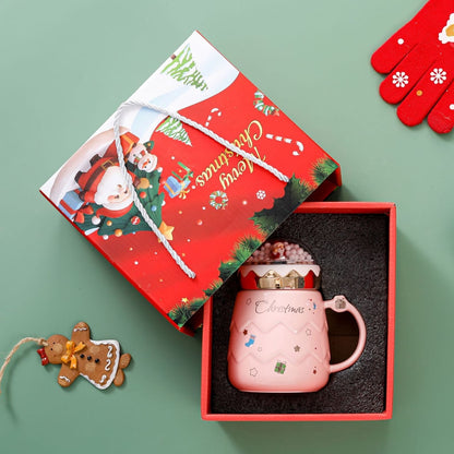 Cute Ceramic  Christmas Gift  Themed Cup