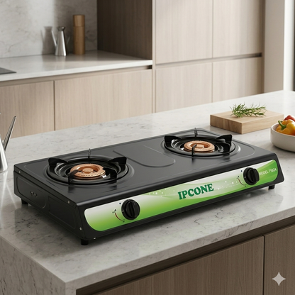 Ipcone Copper Double Burner Gas Cooker