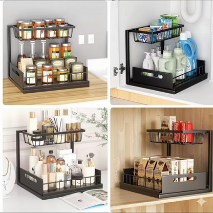2 Tier Multifunctional Storage Rack