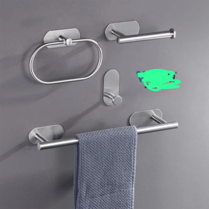 4pcs stainless steel bathroom organizers
