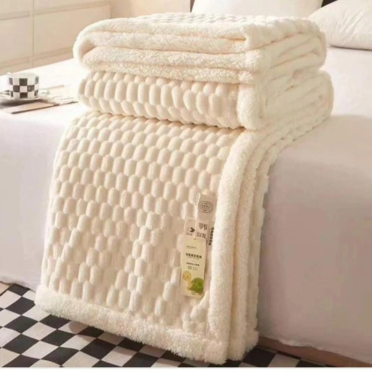 Velvet fleece blanket