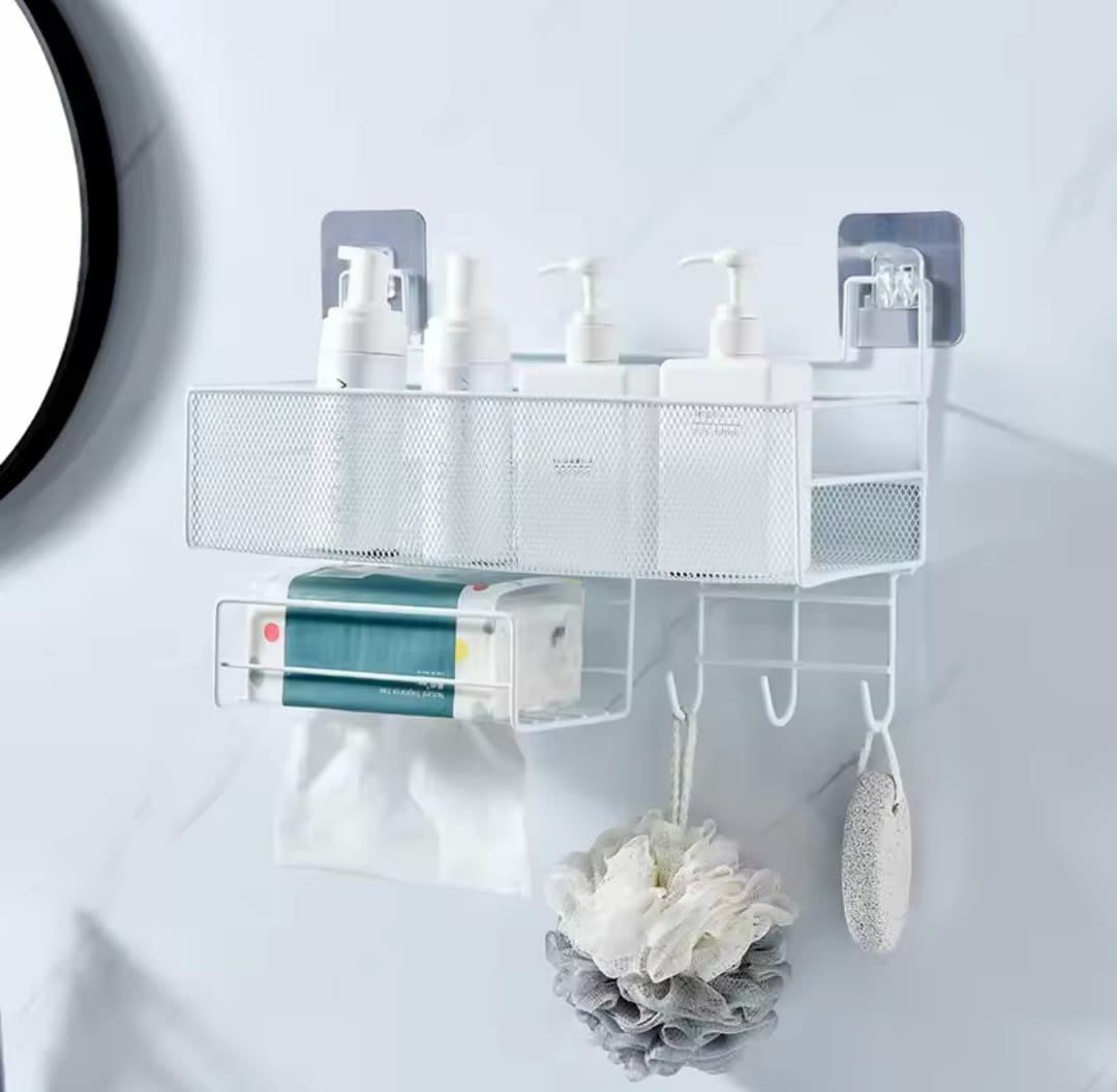 Mesh bathroom rack/ organizer