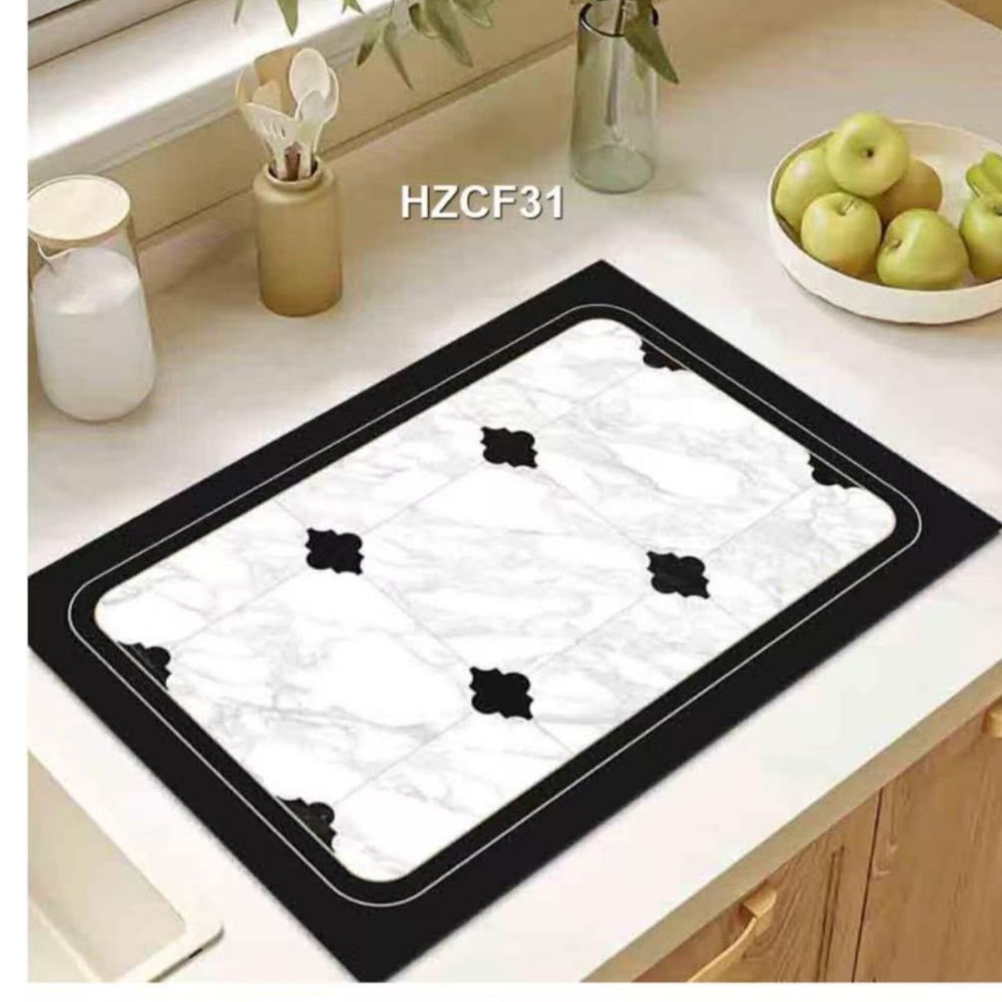 Super Absorbent Nonslip Drain Dish Drying mat