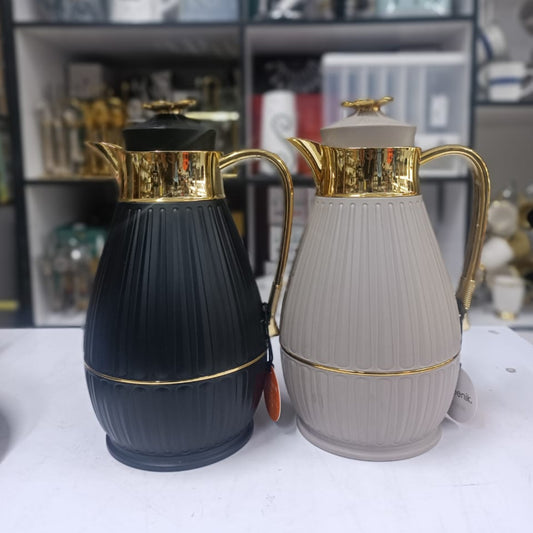 1litre gold lining vacuum insulated flasks