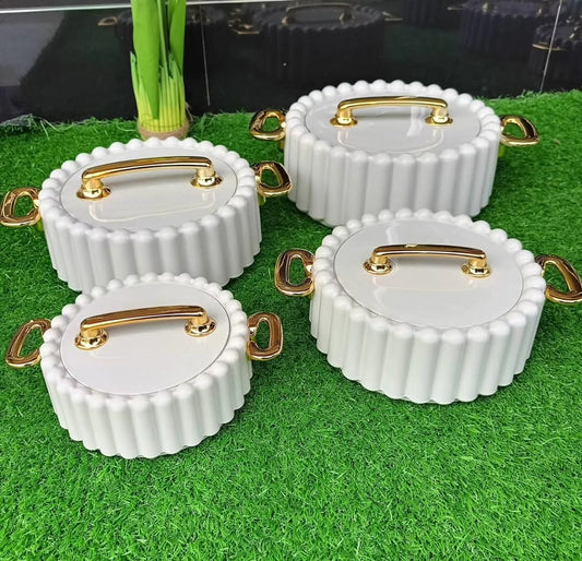 4Pc Insulated Hotpots