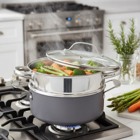 Aluminium Steam Pot