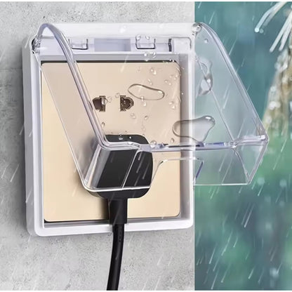 Waterproof and shock proofing socket