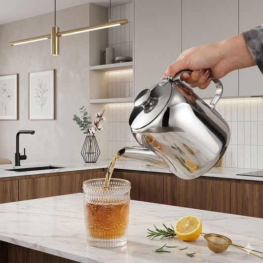 Stainless Steel Teapot