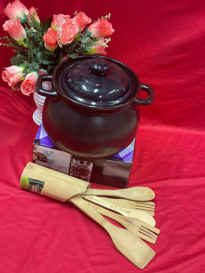 6L porcelain cooking pot
