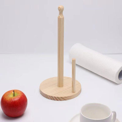 Bamboo kitchen tissue  roll holder
