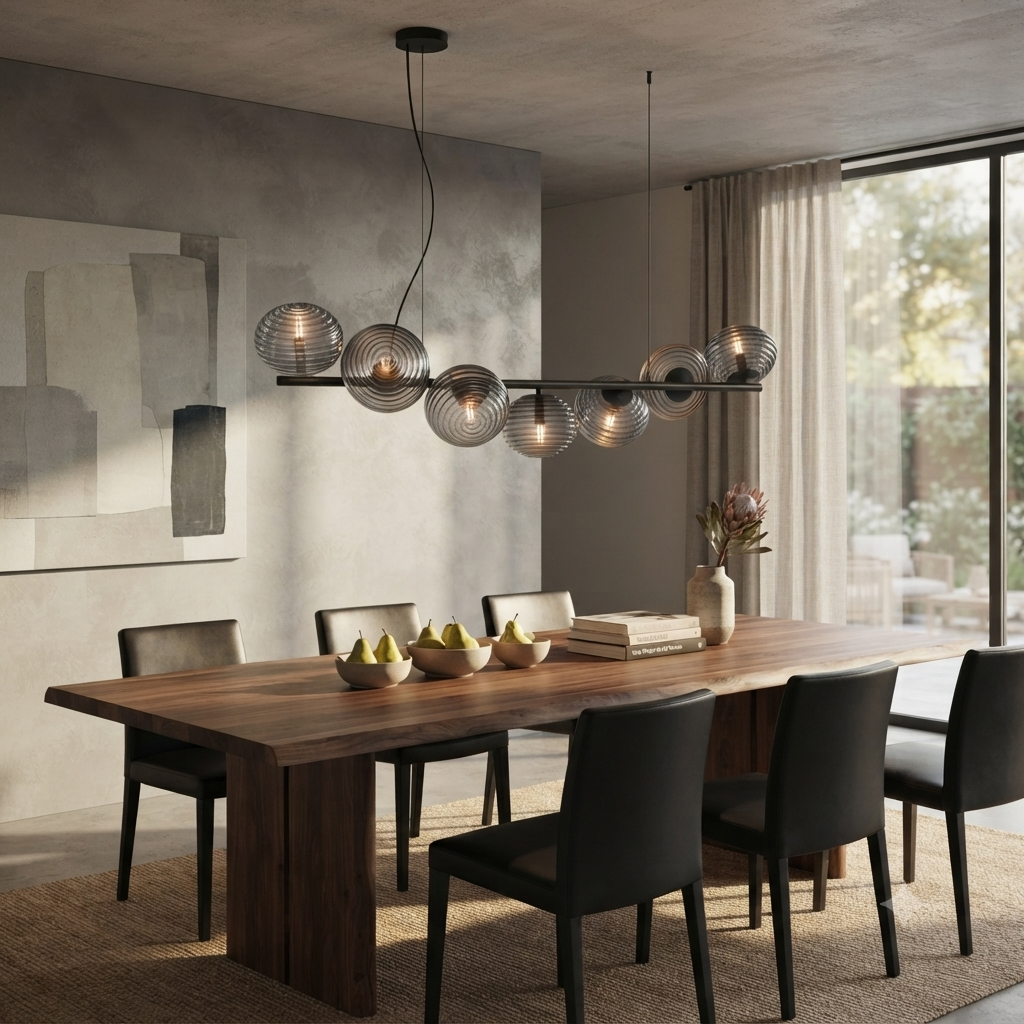 MultiSphere Linear Pendant Light