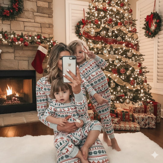 Christmas Adults Unisex Matching  pajamas