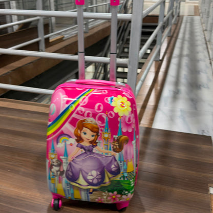Kids Cartoon Themed Trolley Suitcase