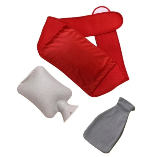 Hot Water Bottle Set with  Cover and Waist Bag