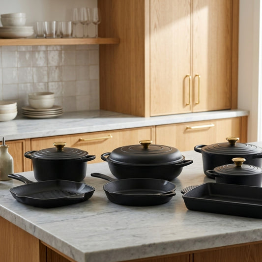 11Pcs Raw Cast Iron Cookware