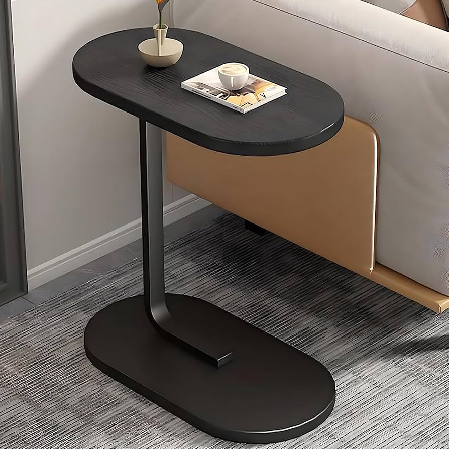 C-shaped side stool