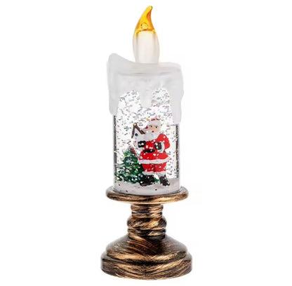 Christmas LED Candle Light with Built-in Battery