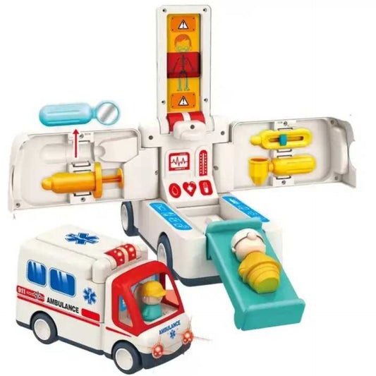 Ambulance with doctors kits