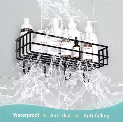 Bathroom shelf storage