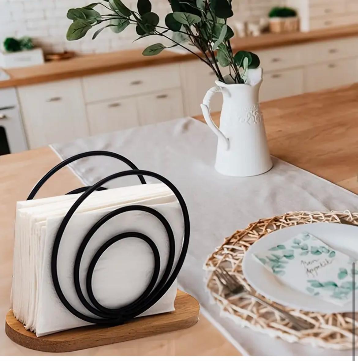 Metal napkin holders