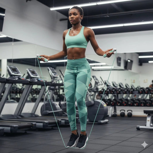 Counting cordless skipping rope