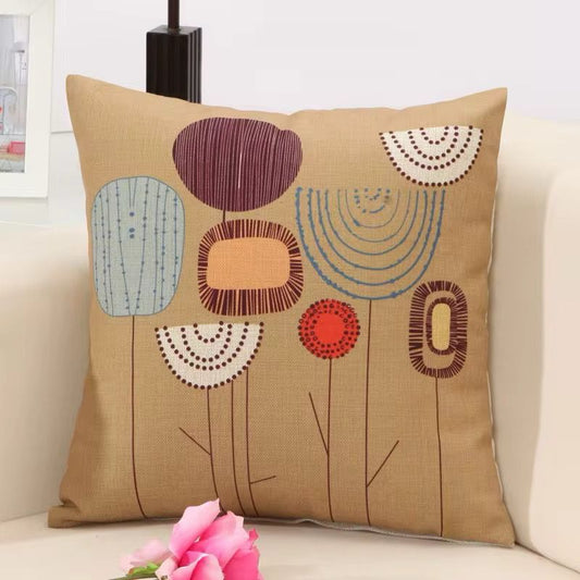 Cotton throw pillow covers