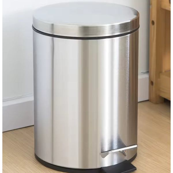 2 in 1 Stainless Steel Pedal Bins with Removable Inner Liner Gha