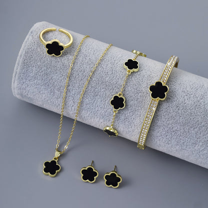 Ladies necklace jewelry gift set