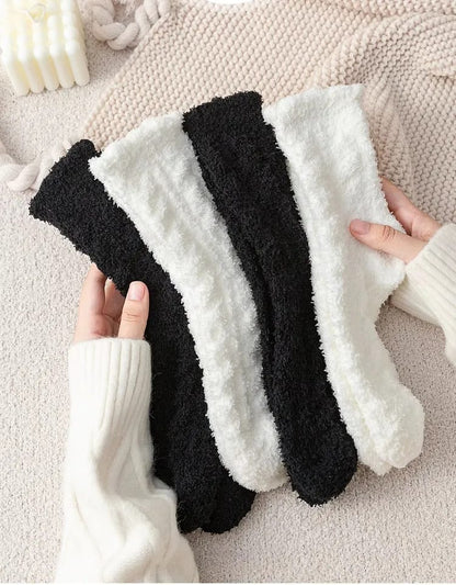 Women winter fleece socks