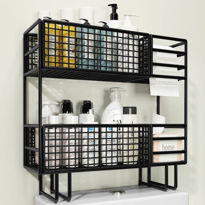 Double Layer Over the Toilet Storage Rack