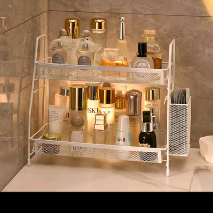 Kitchen Countertop Spice and Makeup Storage Rack