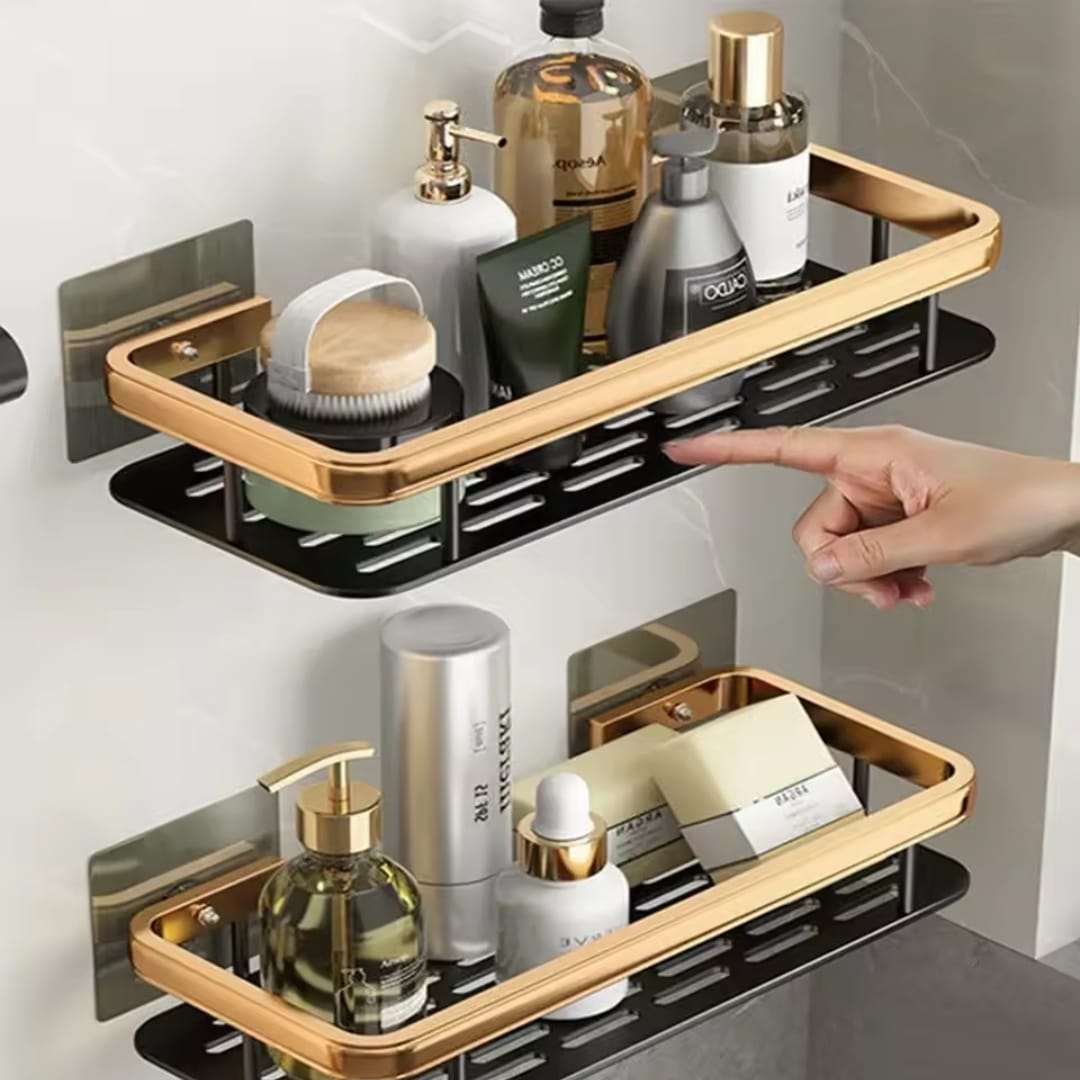 2 pcs Aluminum Alloy Rectangular Shelf