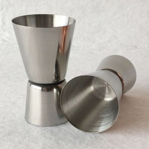 Double Stainless Steel Tot Glass