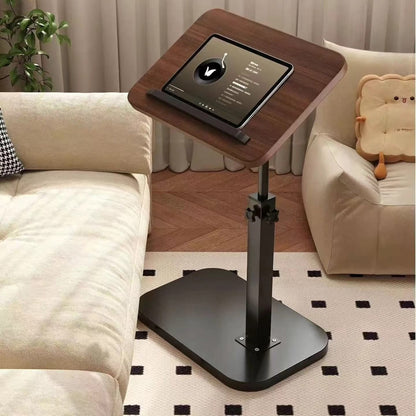 Adjustable Height C Shaped Side Table