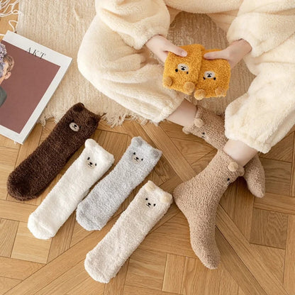 Warm Plush Sleeping Socks
