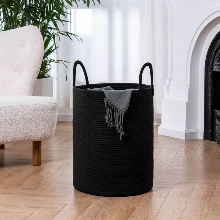 Cotton rope basket