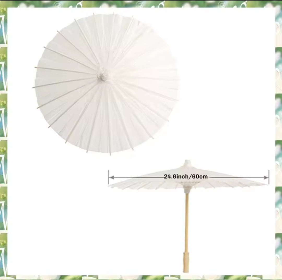 Wedding paper umbrellas