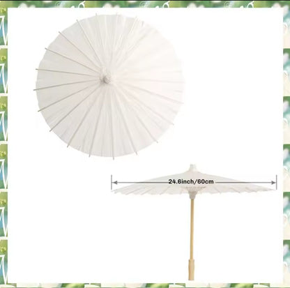 Wedding paper umbrellas