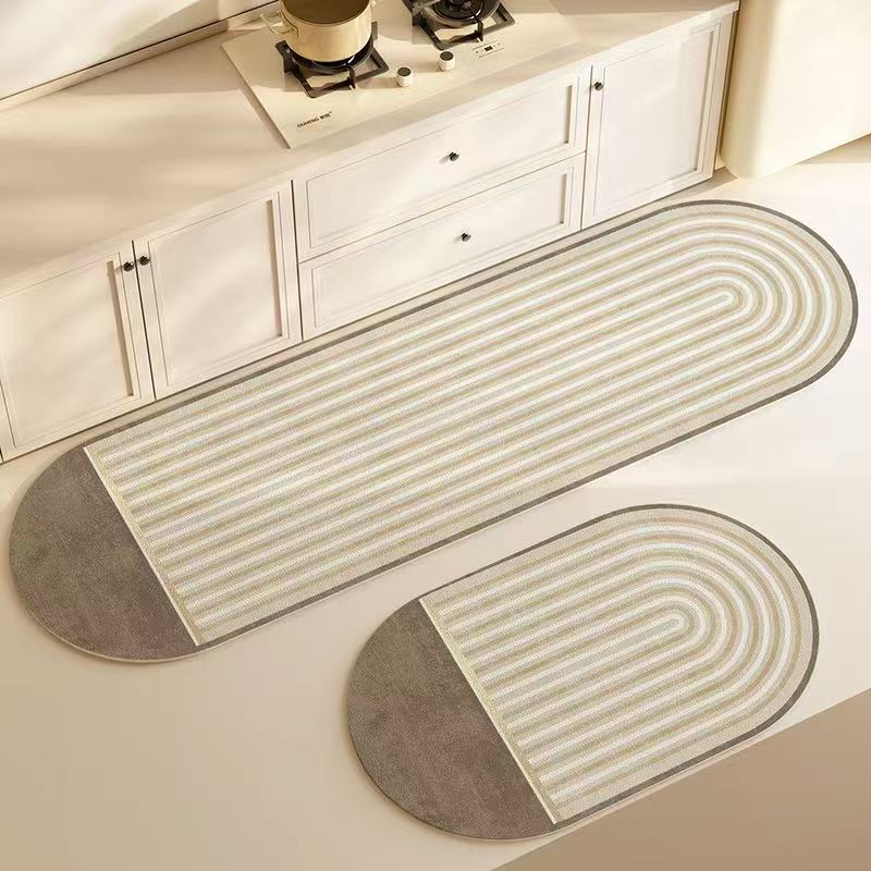 Leather kitchen anti-slip mats