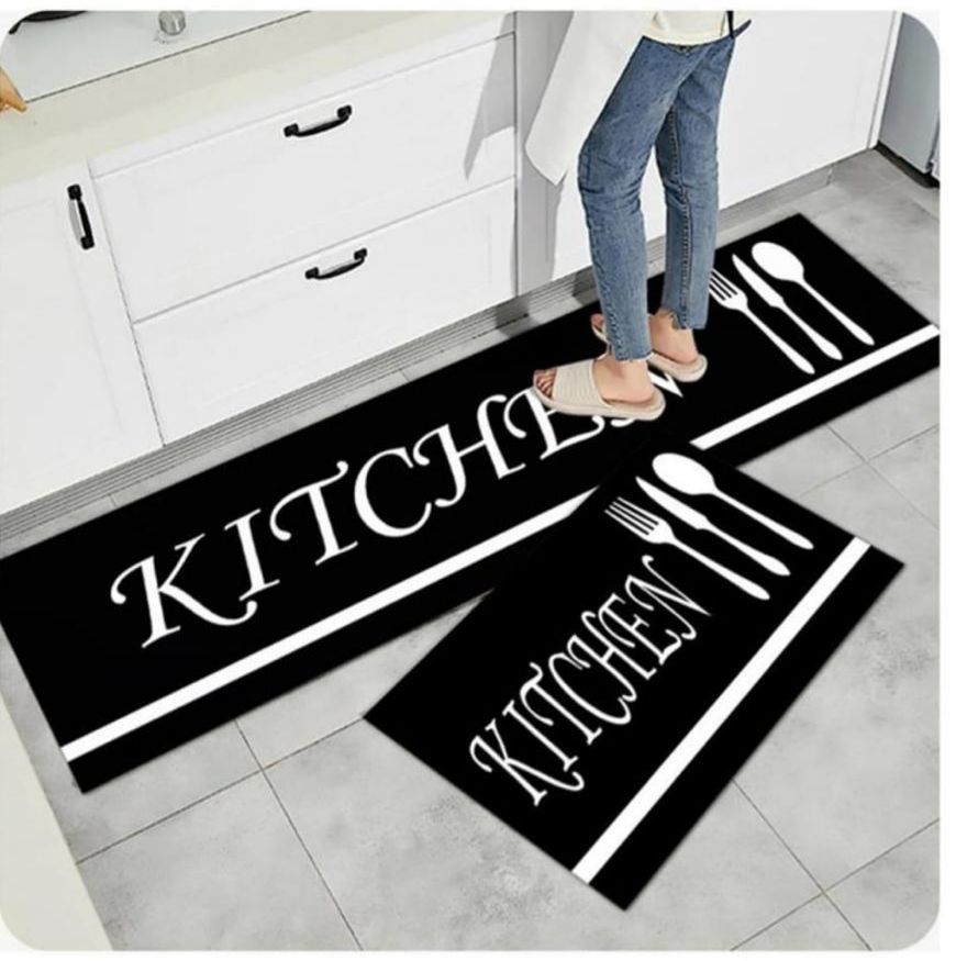 2pc kitchen absorbent mat