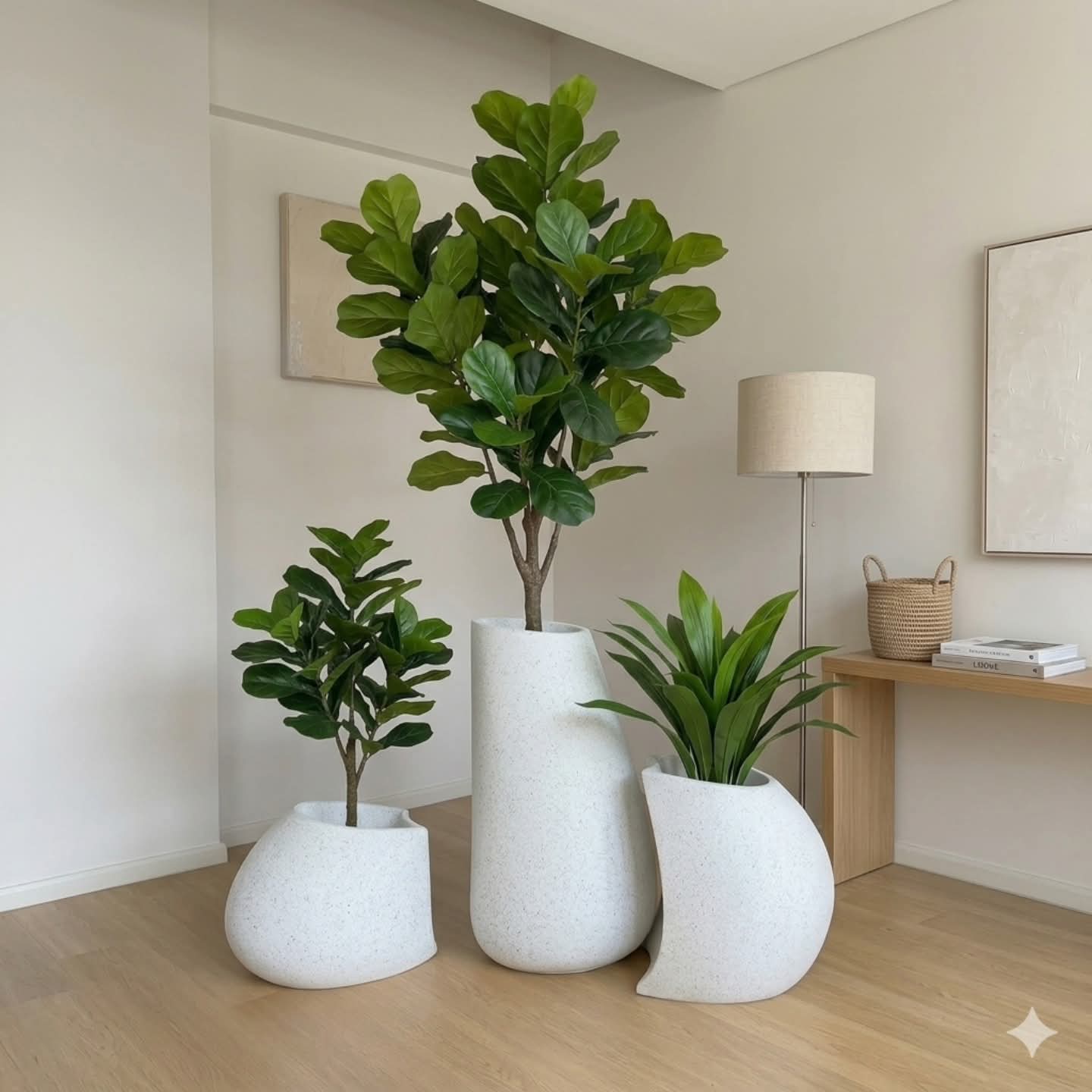 3Pc Flower Planter Set 
