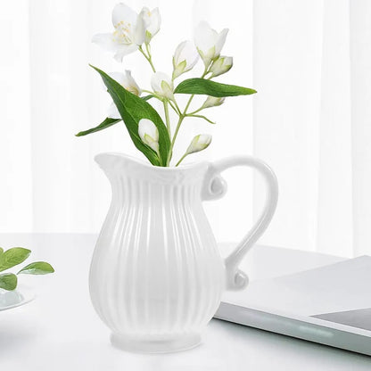 White vase decor
