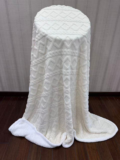 Sherpa Fleece Throw  Blankets
