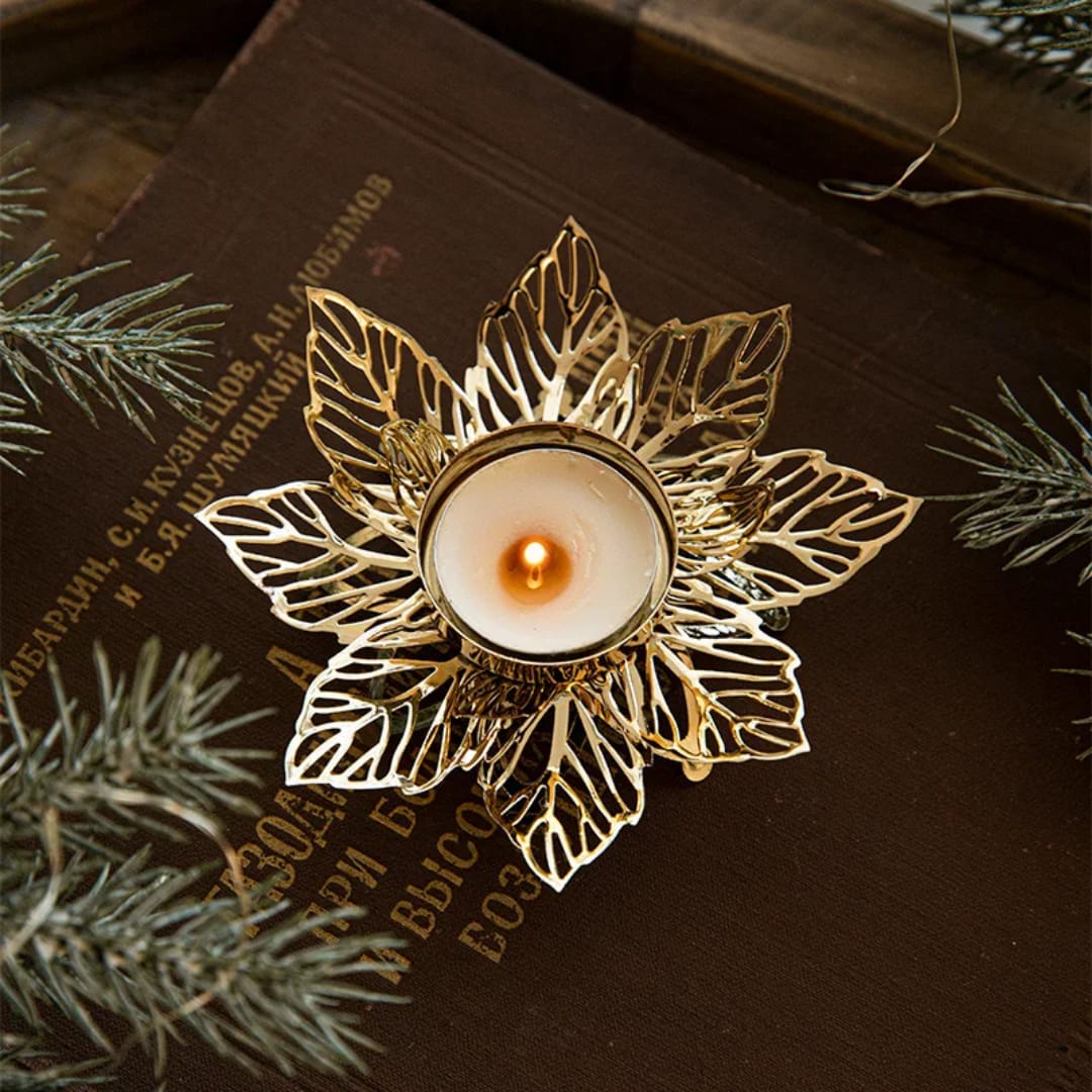 Christmas candle holder