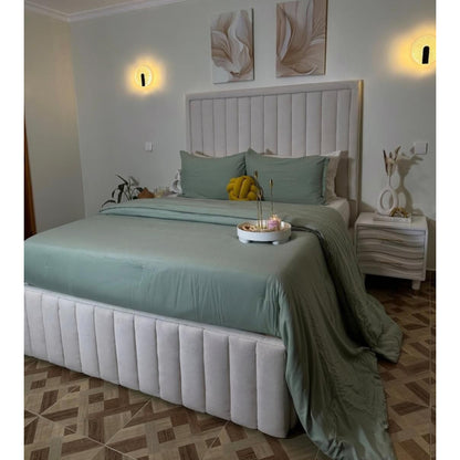 Compressed Cotton duvets with 2 pillow cases