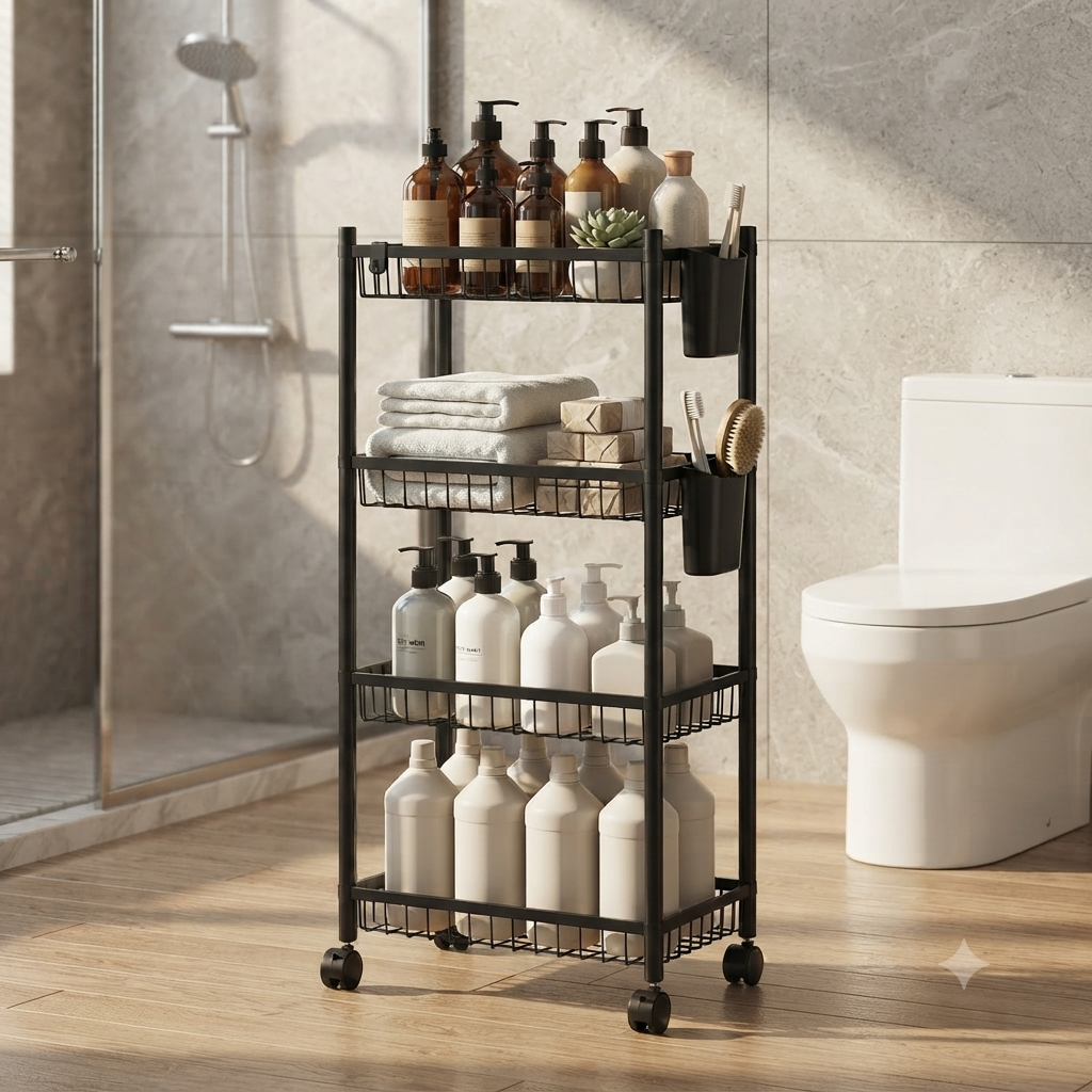 4Tier Multifunctional Storage Rack