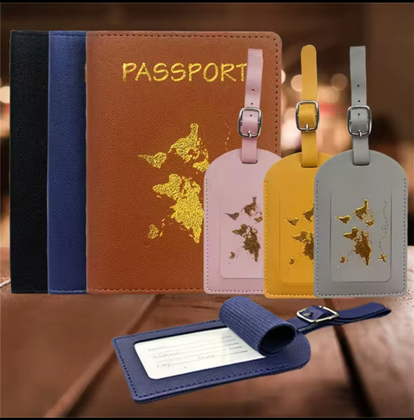 2 in 1 Passport cover and travel tag