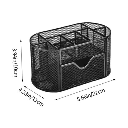 Mesh desk organizer