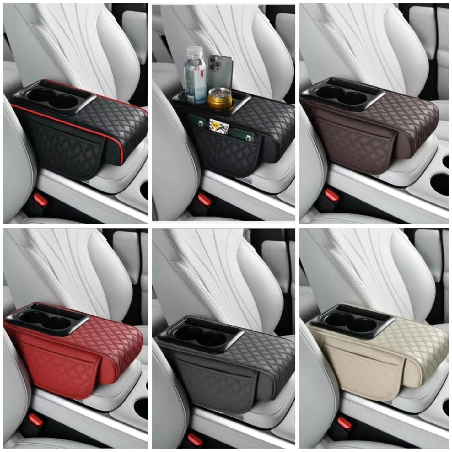 3 in 1 Car Armrest Cushion Pad