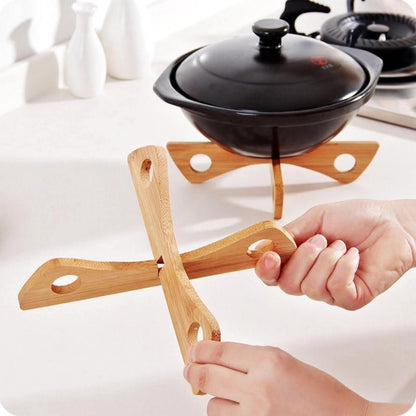 6pcs Bamboo wooden coaster